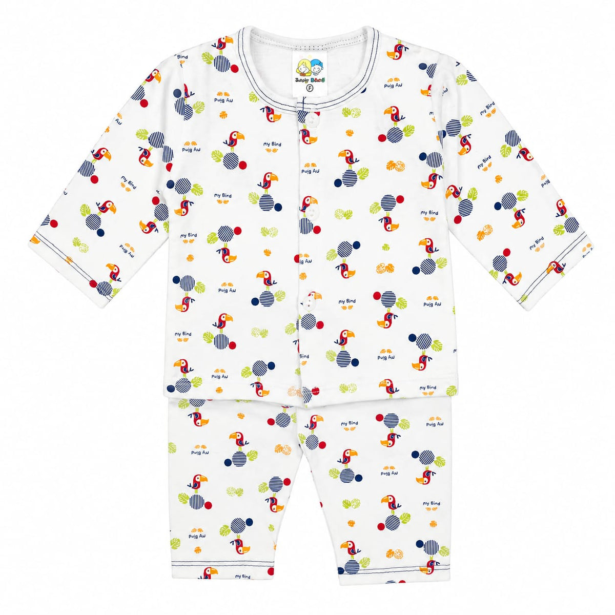 Premium Cotton Newborn Pajama Set – Soft & Breathable Baby Suit