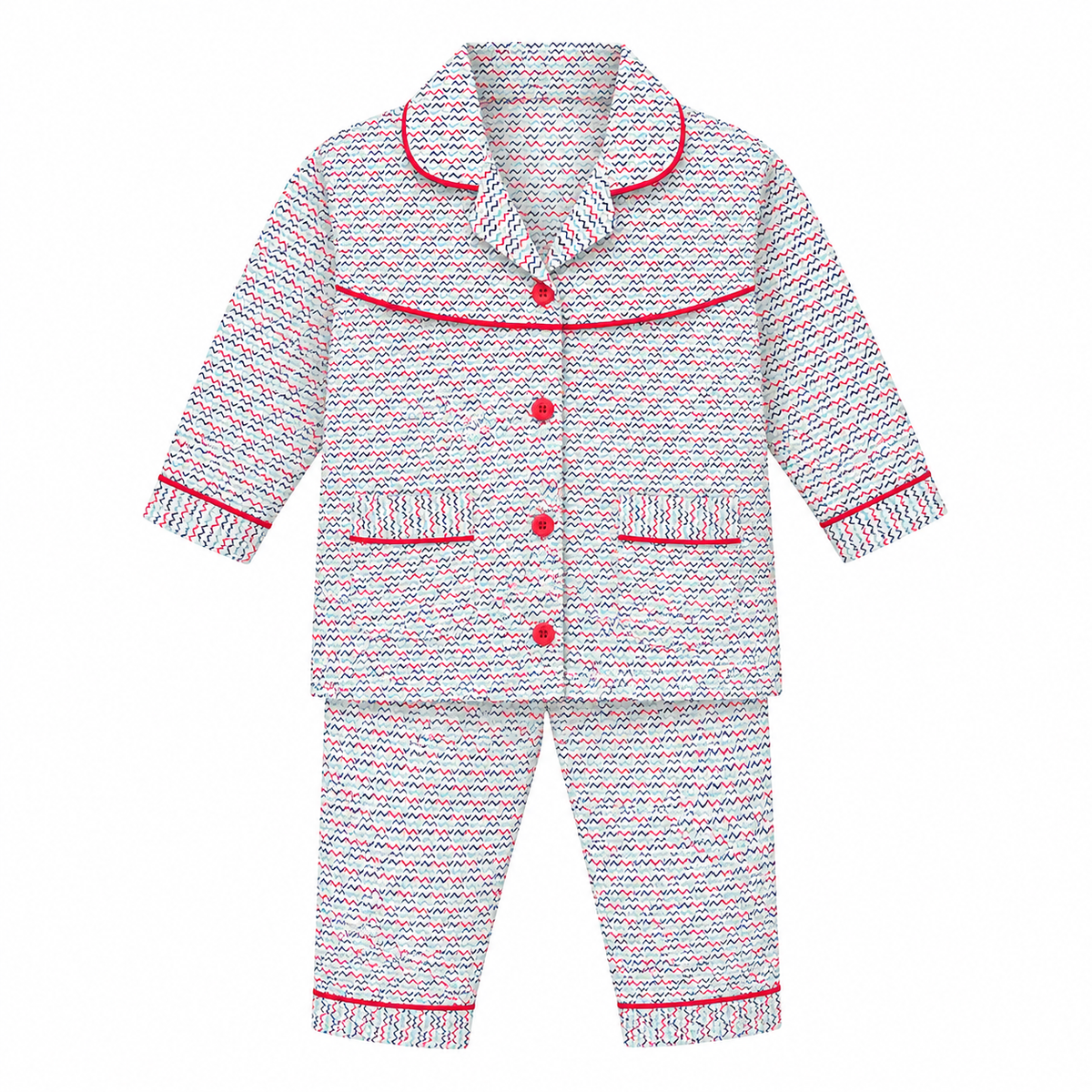 Pink Cotton Night Suit