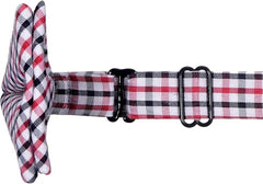 Red Checkered Bow Tie