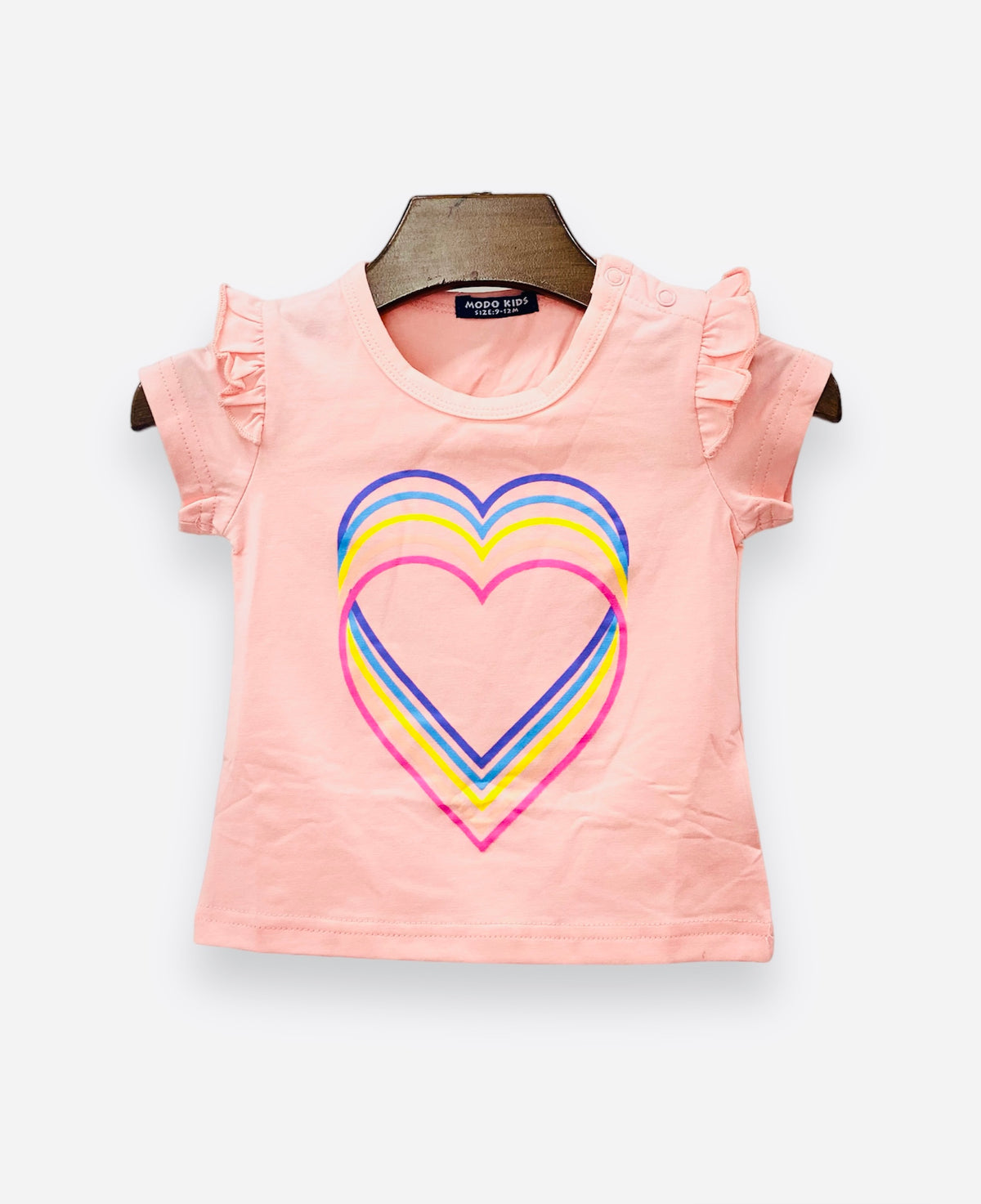 Modo Heart T-Shirt Pink