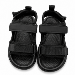 Baby Boy Black Strap Sandals