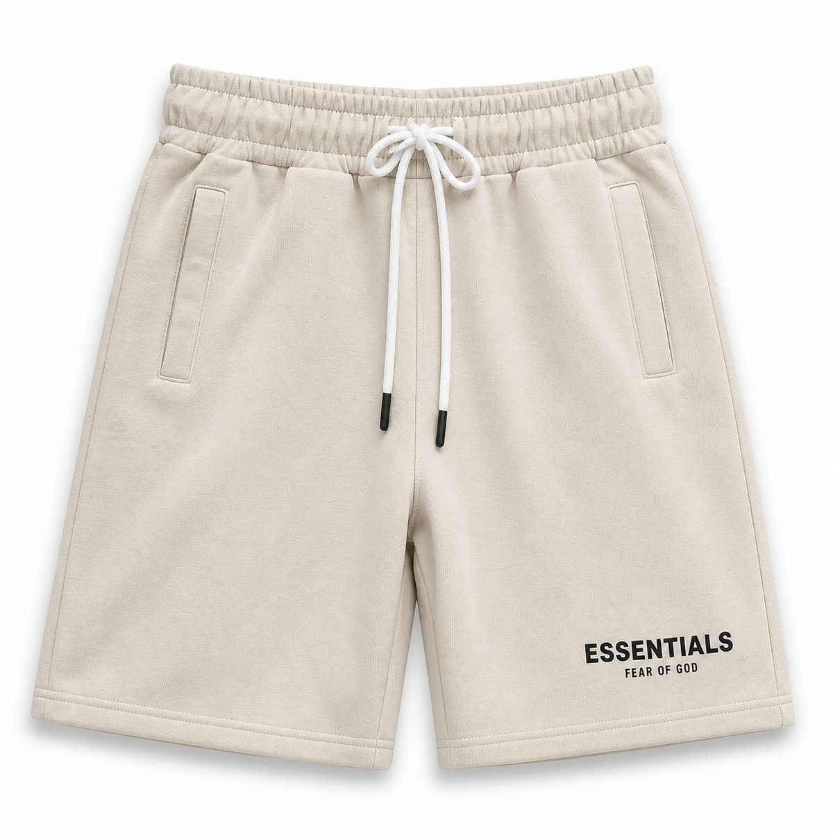 Baby Boy Round Lastic Short - Beige