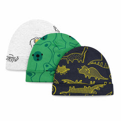 3PK Soft Touch Cap Set