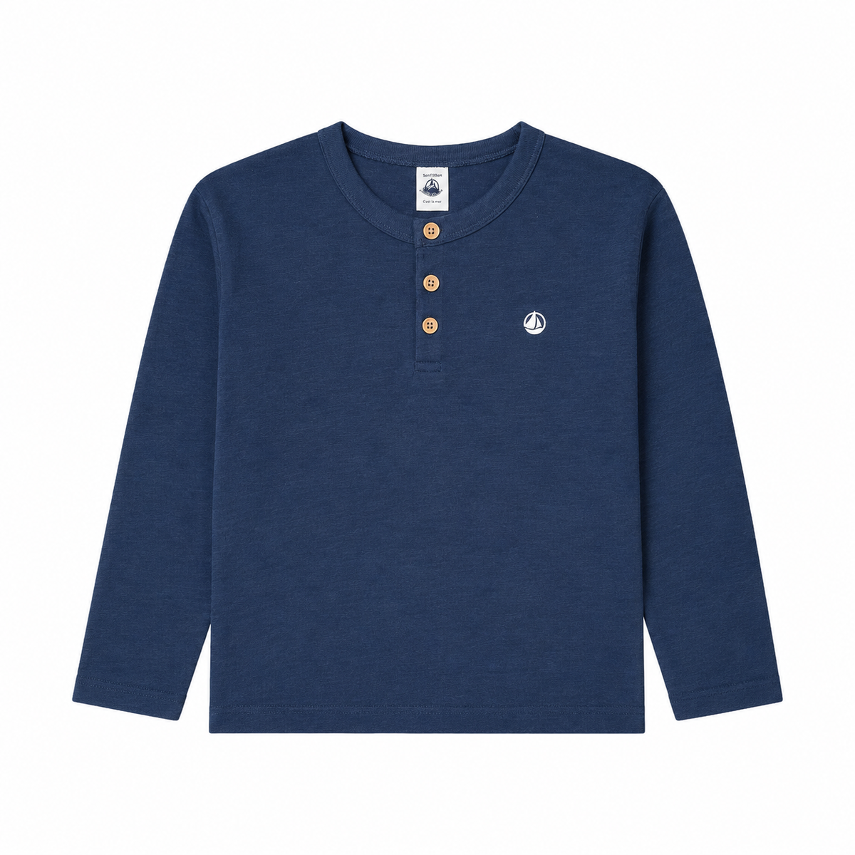 Blue Full Sleeves T-Shirt