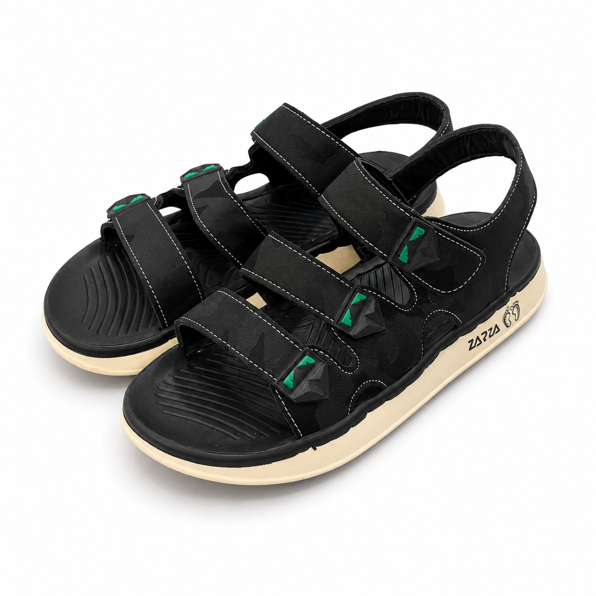 Black Strap Sandal