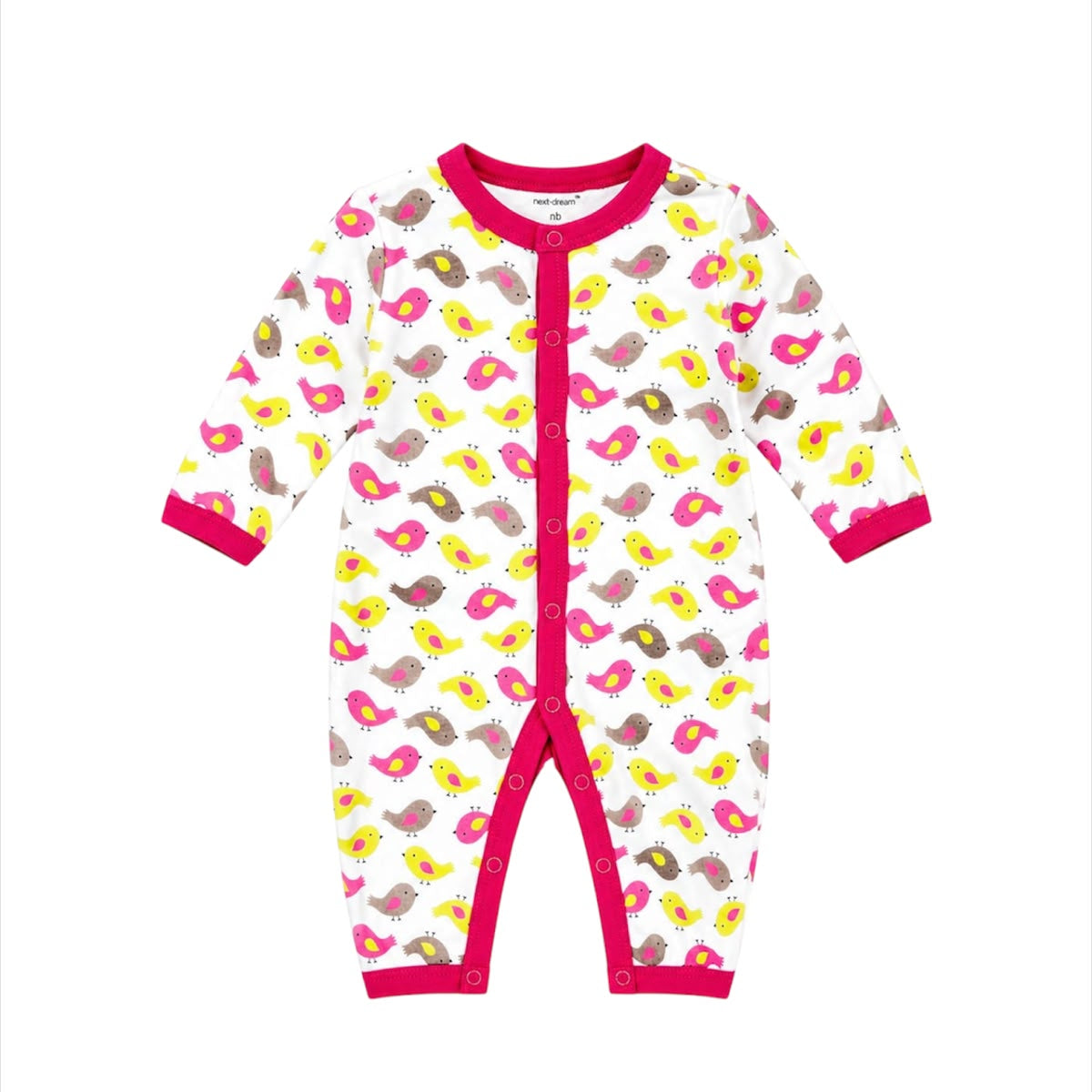 Infants Baby Girl Open Feet Romper