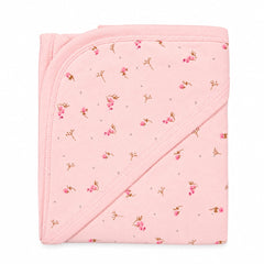 Infants Baby Girl Hooded Wrapping Sheet