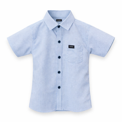 Half Sleeves Light Blue Shirt