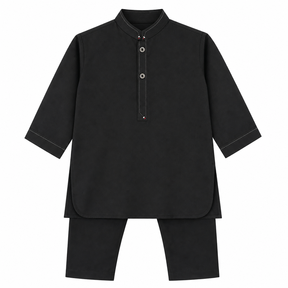 Black Boski Kurta Shalwar