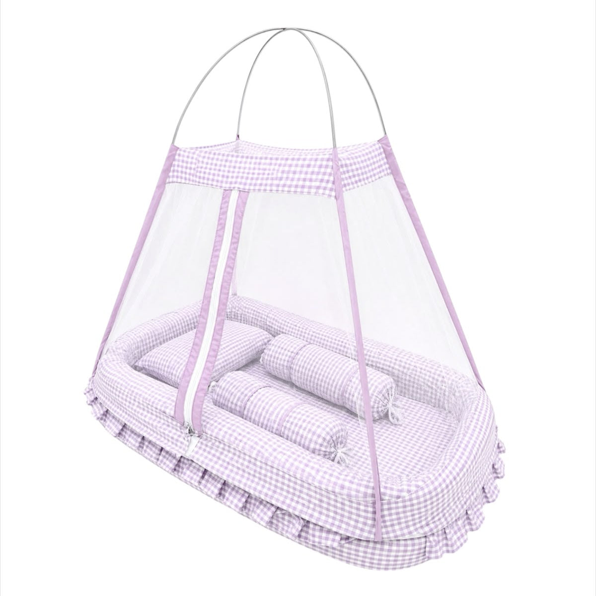 Infants Baby Bed Net Mattress Set