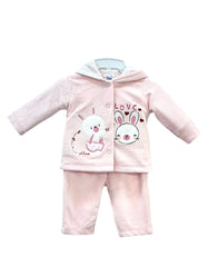 3PC Pink Chicco Suit