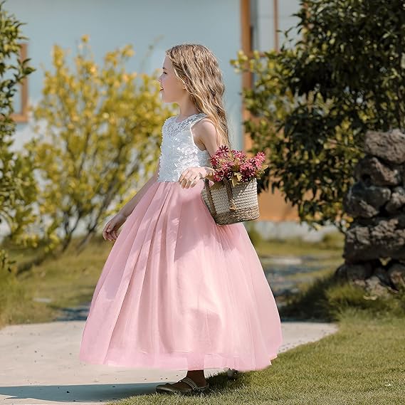 Lace Flower Girl Dress