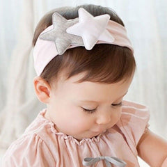 Star Baby Girl Soft Headband 0-24M