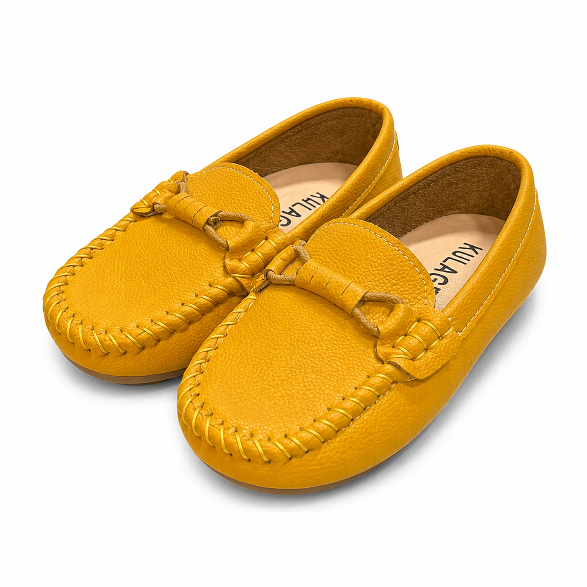 Baby Boy Mustard Loafers