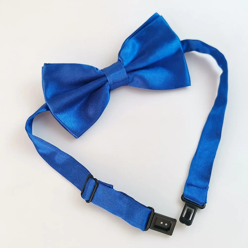 Royal Blue Silk Bow Tie