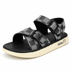 Baby Boy Grey Strap Sandals