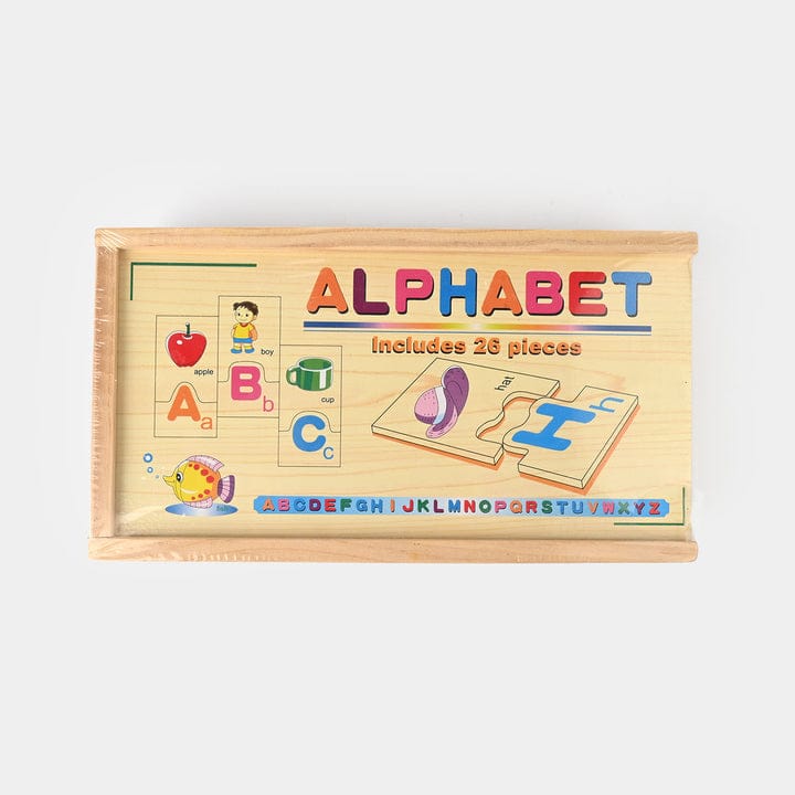 26PC Wooden Alphabet Set