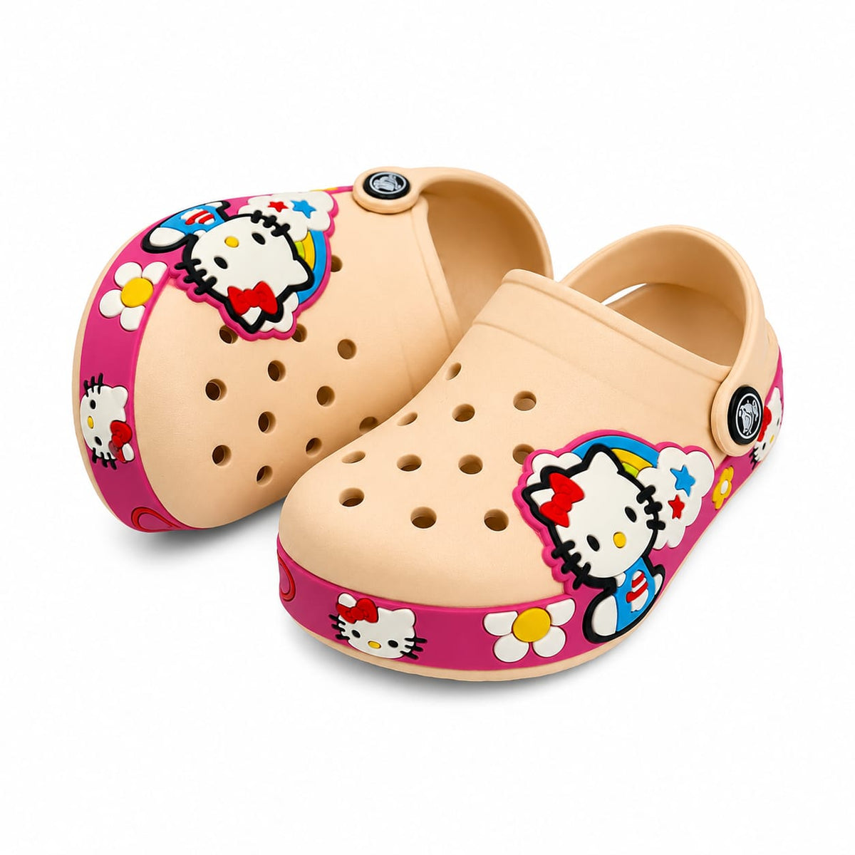 Hello Kitty Crocs Peach