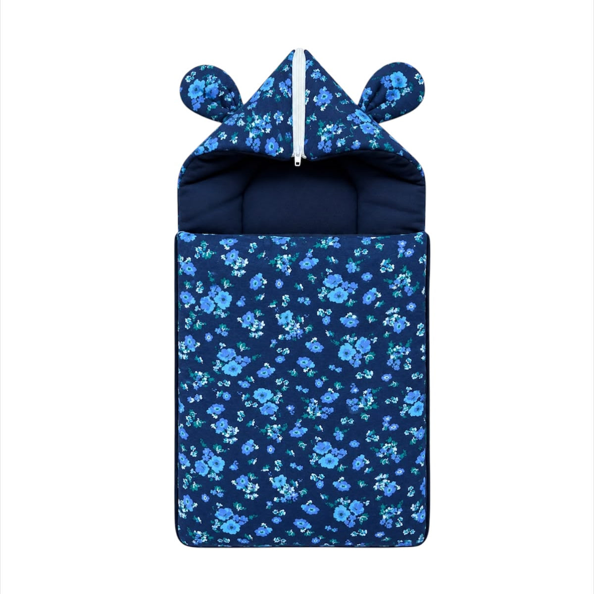 Blue Flower Hooded Carry Nest