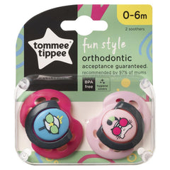 Tommee Tippee Closer to Nature Air Soother 0 - 6M (Pack Of 2)