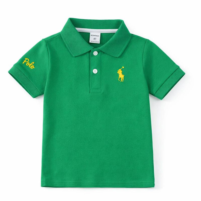 Baby Boy Cotton Polo T-shirt