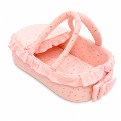 Premium Baby Girl Pink Hand Carry with Hood & Handles