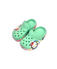 Hello Kitty Crocs-Sea Green