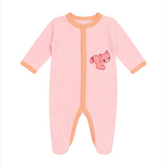 Infants Baby Girl Closed Feet Romper