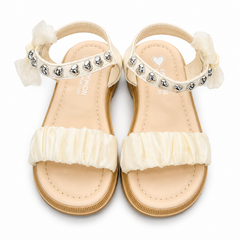Baby Girl Heart Stone Sandal
