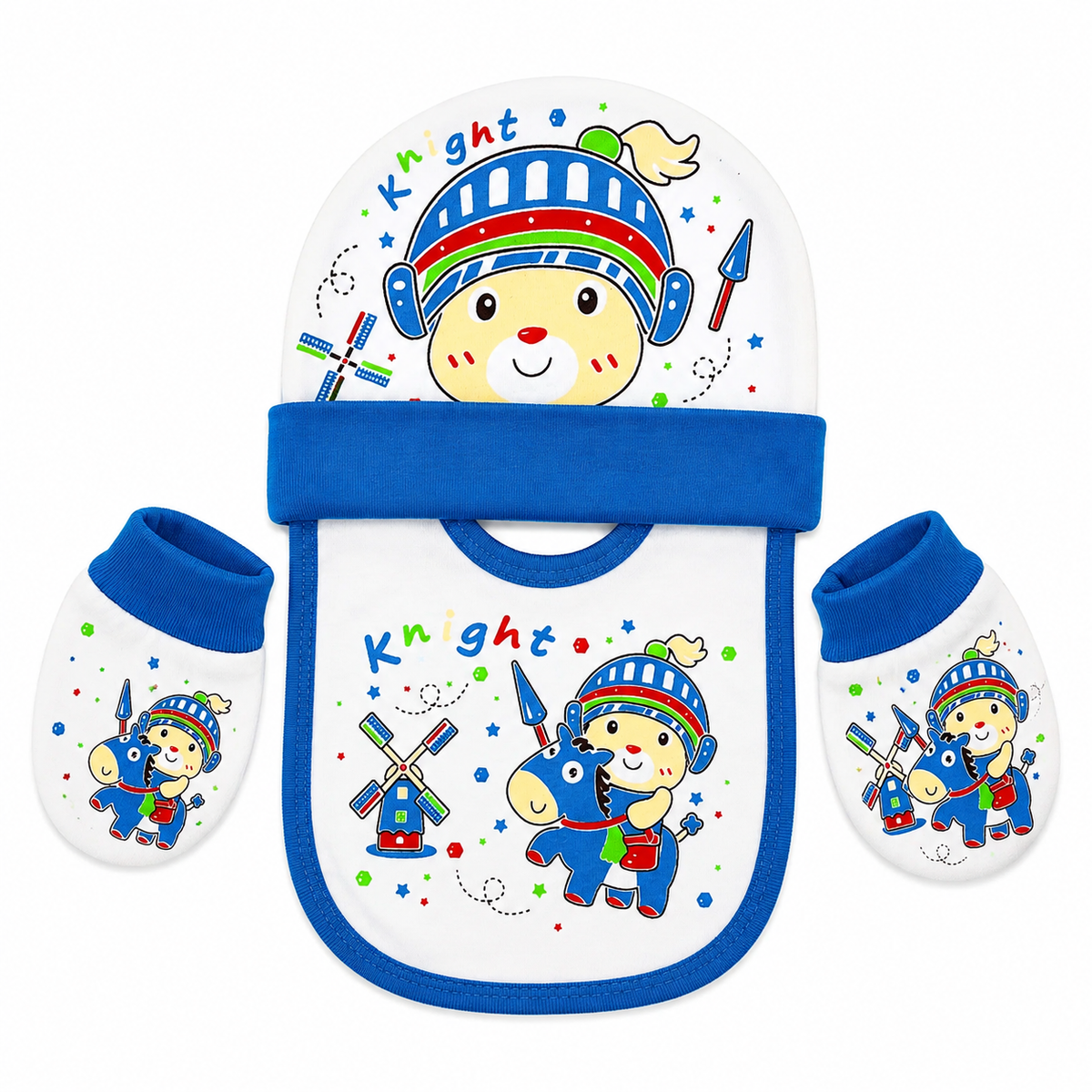 4 in 1 Blue Knight Set