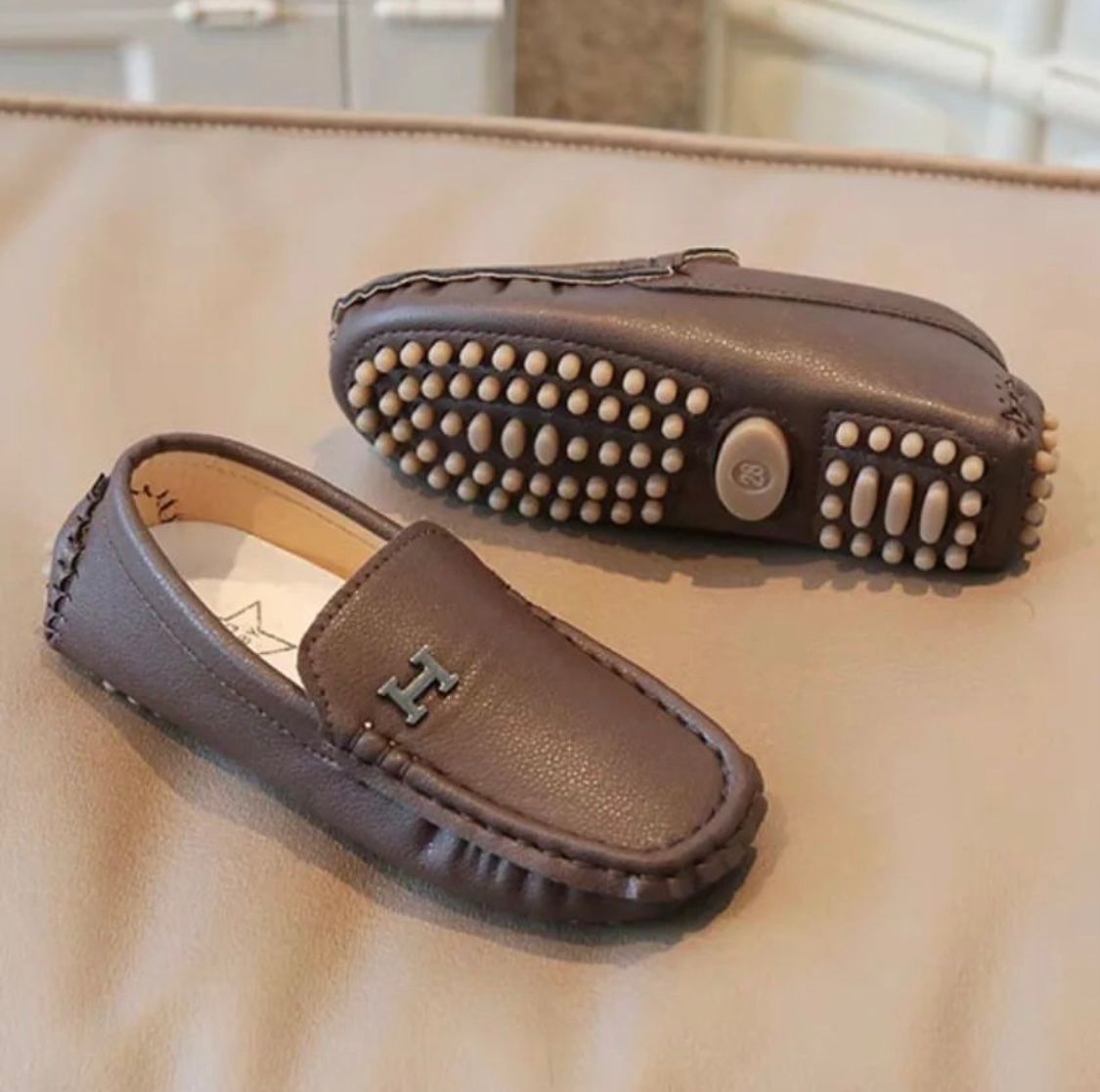 Baby Boy Loafers Brown 21