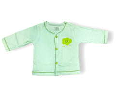 Green Cloud Newborn Pajama Suit / Night Suit
