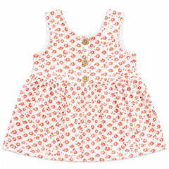 Baby Girl Soft Cotton Frock – Lightweight Summer Dress