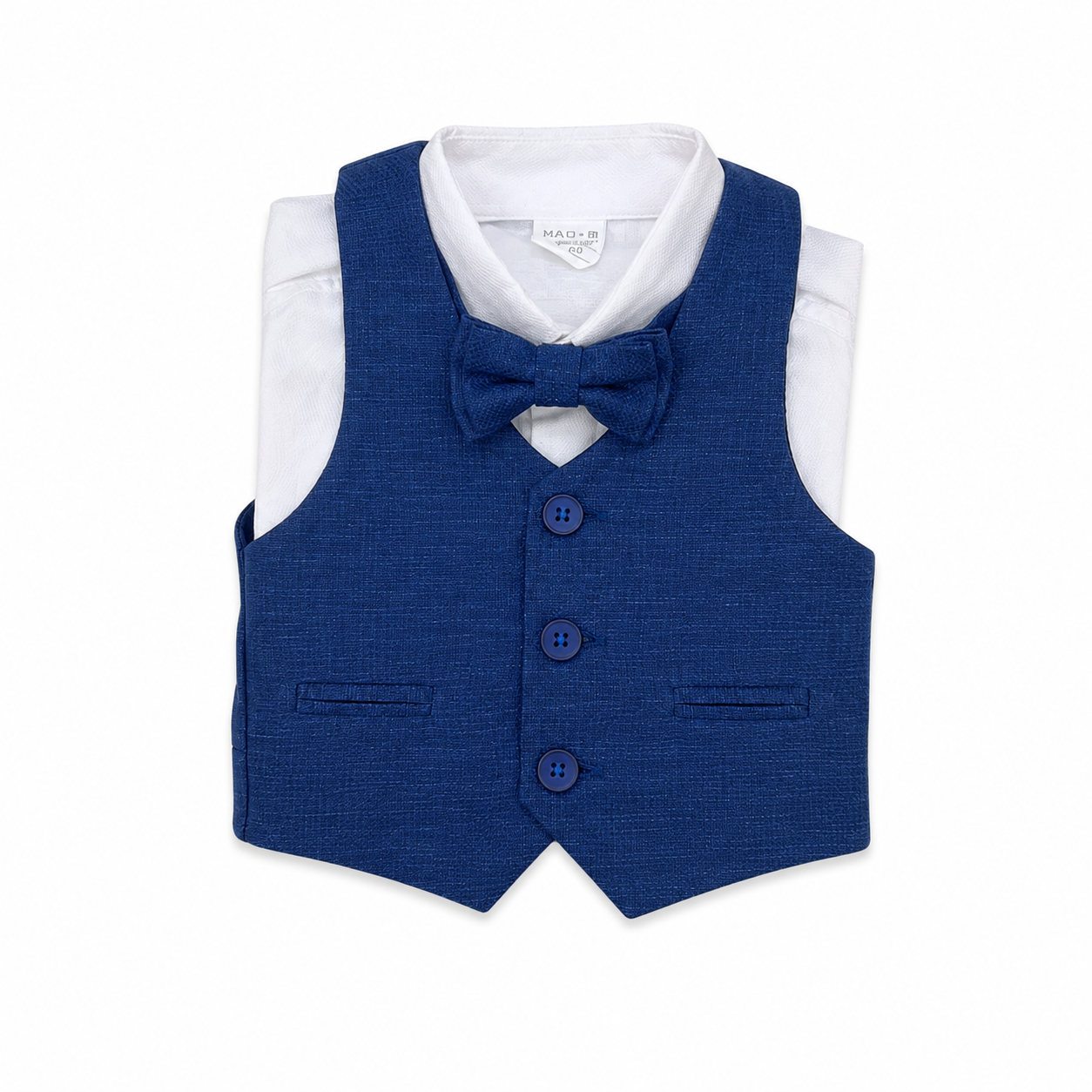 4PC Baby Boy Royal Blue Suit