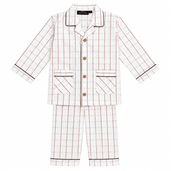 Baby Boy Full Sleeves Cotton Night Suit