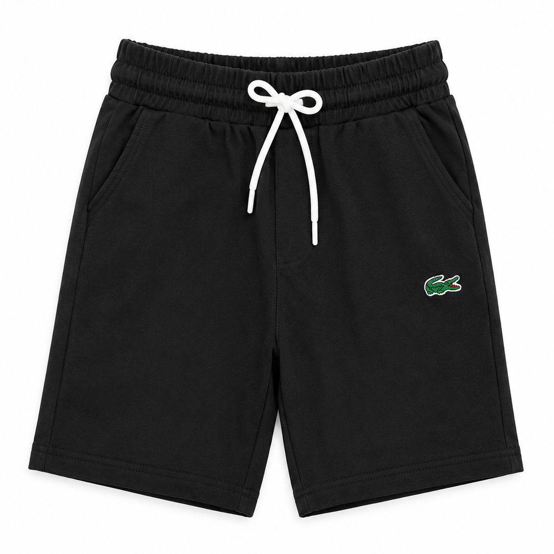 Baby Boy Round Lastic Short - Black