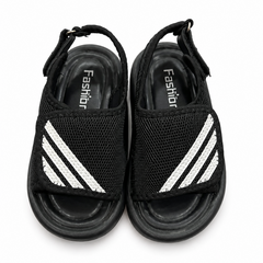 Baby Boy Black Sticone Sandal