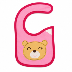Infants Baby Pink Bib