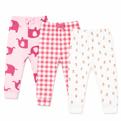 Infants Baby Girl 3PK Trouser Set