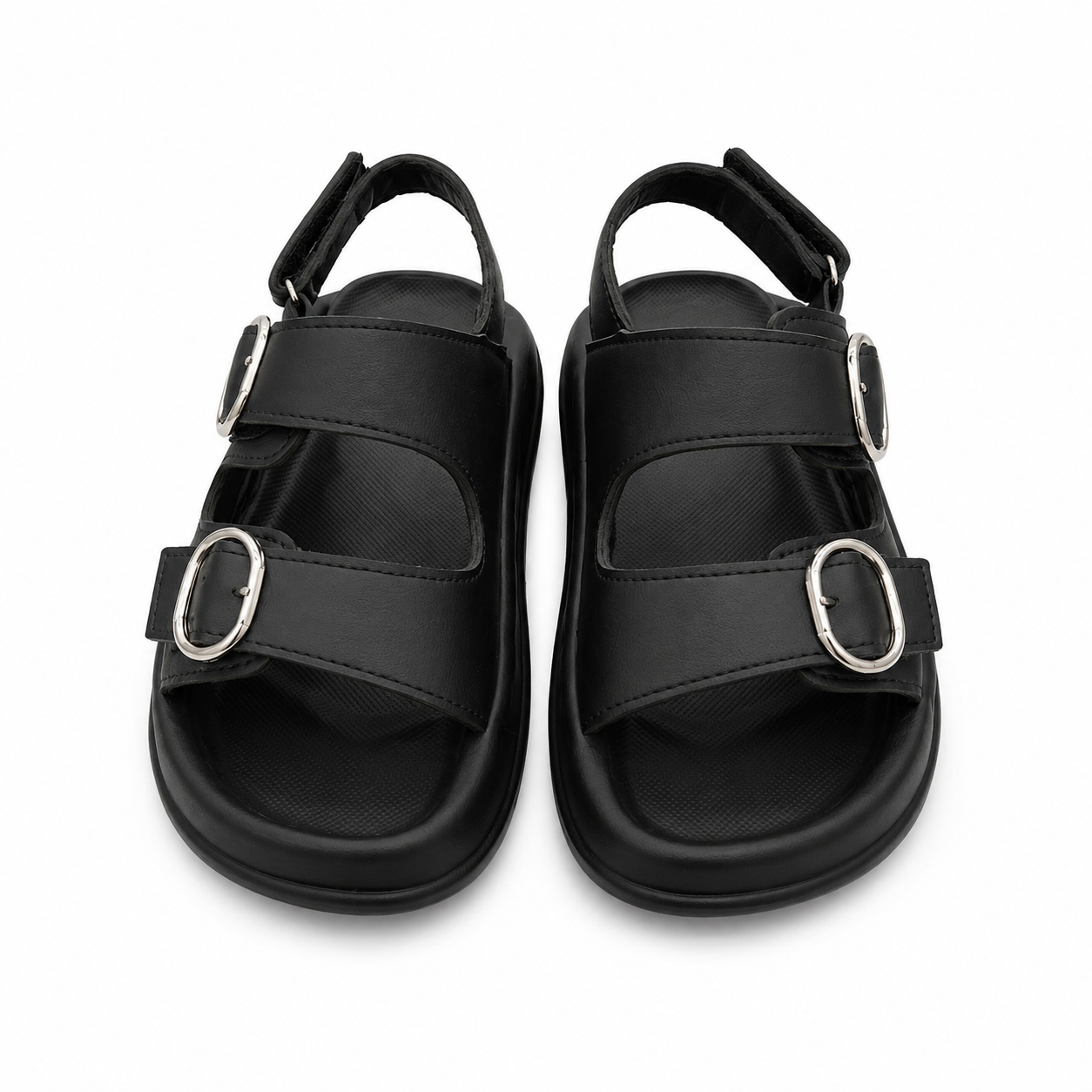 Baby Boy Black Strap Sandal