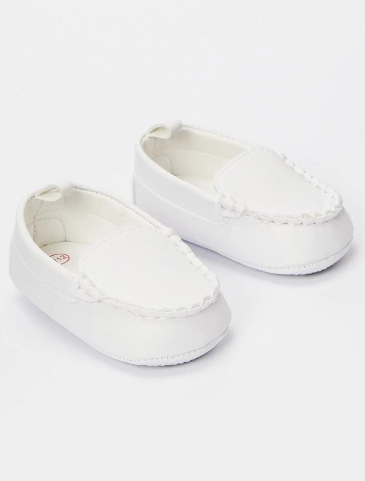 Carter's Newborn White Loafers