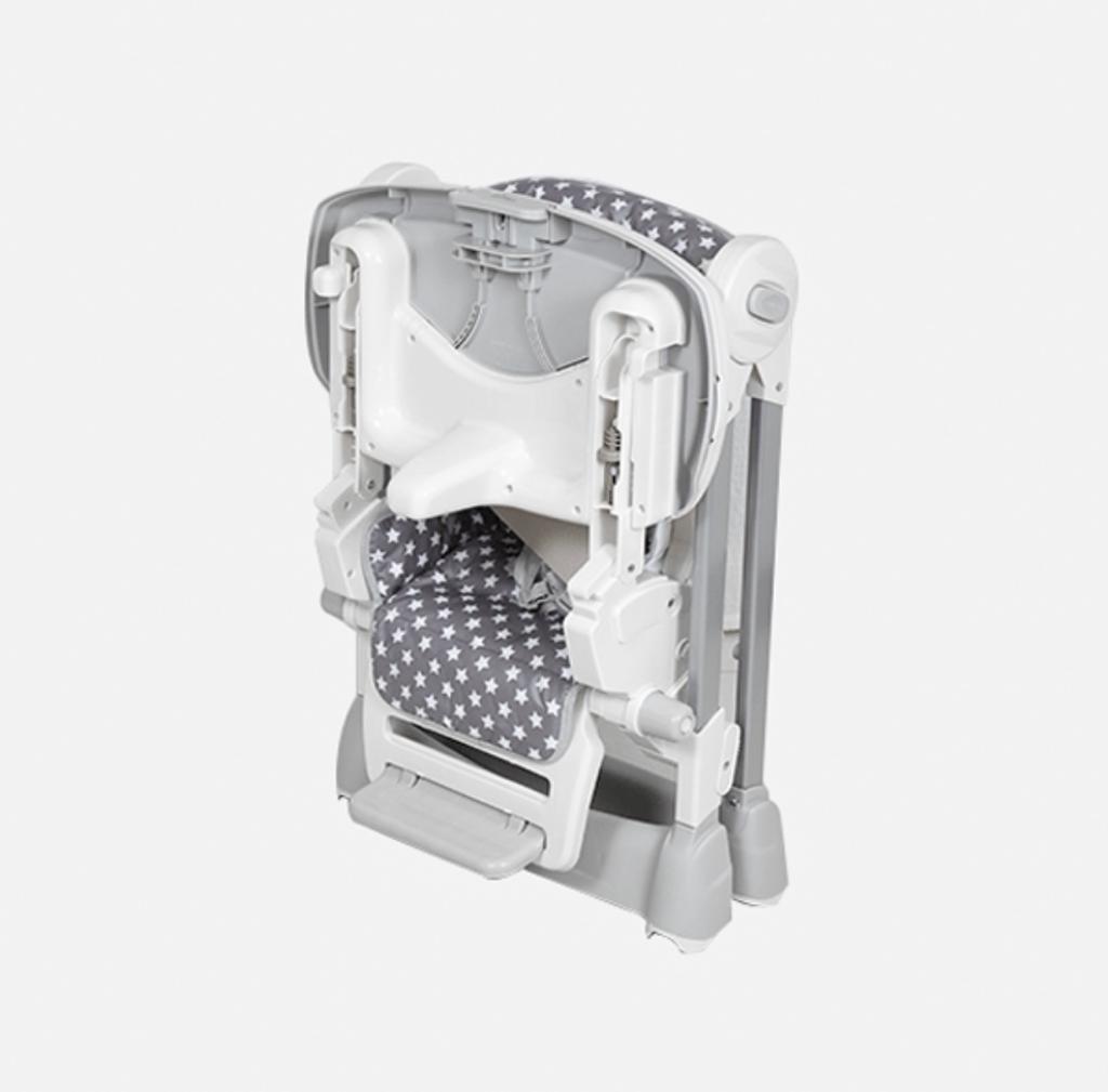 Adjustable High Chair – Grey