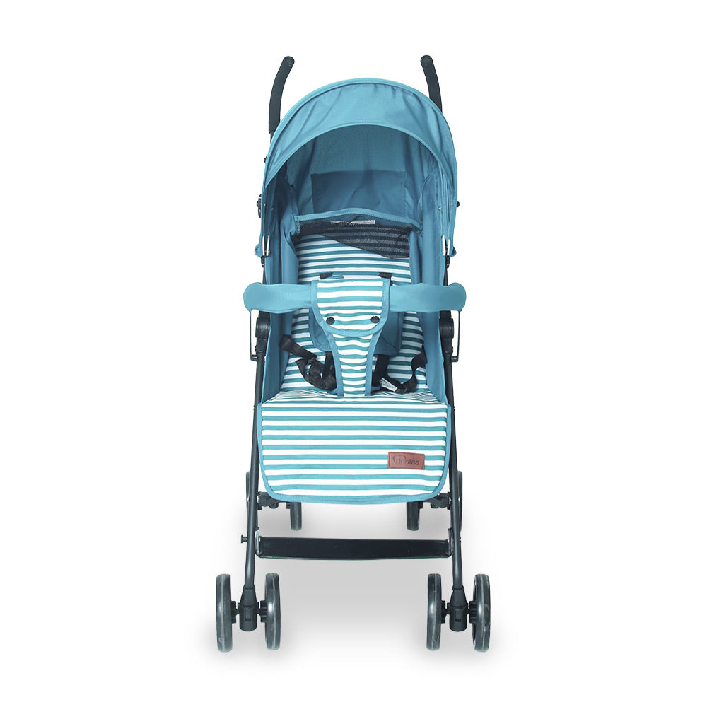 BABY BUGGY – GREEN STRIPPED