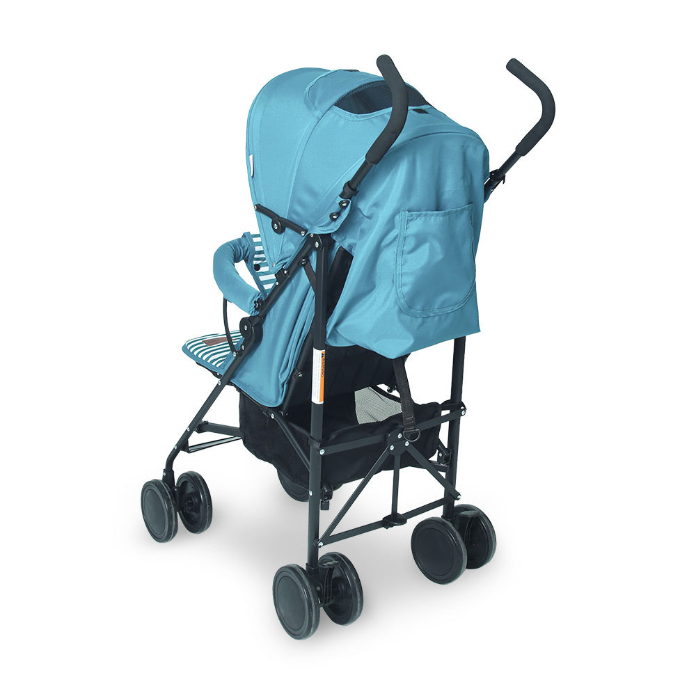 BABY BUGGY – GREEN STRIPPED