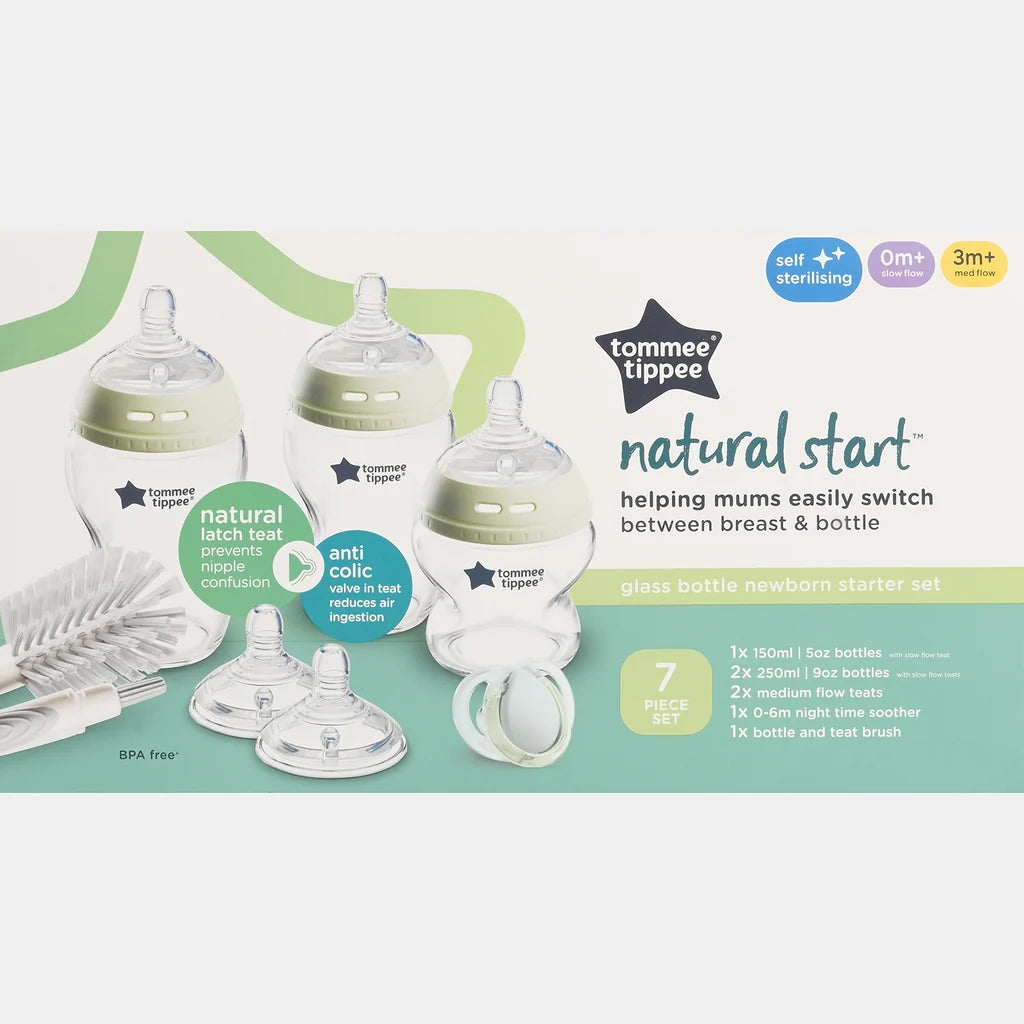 TT GLASS BOTTLE KIT SET NATURAL STARTER 42245059
