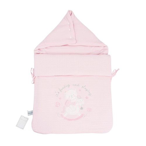 Sunnozy Pink Hooded Carry Nest