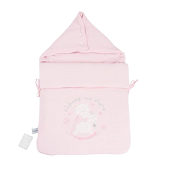 Sunnozy Pink Hooded Carry Nest