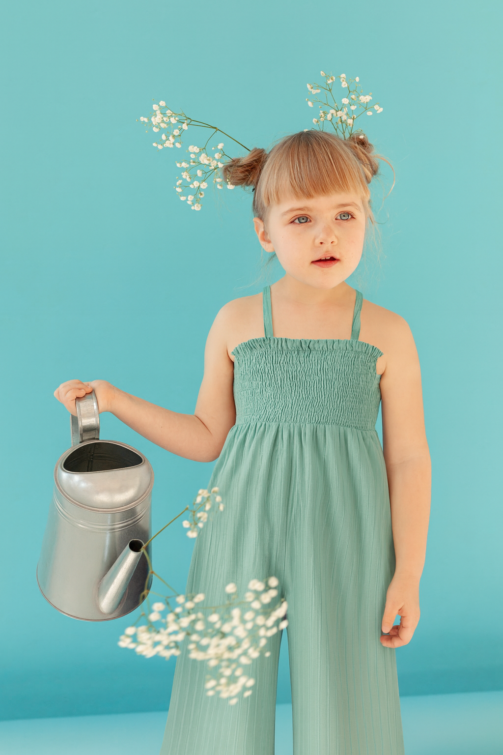 Green Sleeveless Jumper