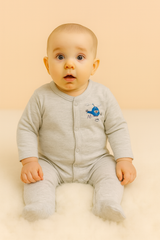 Baby Boy Closed Feet Romper