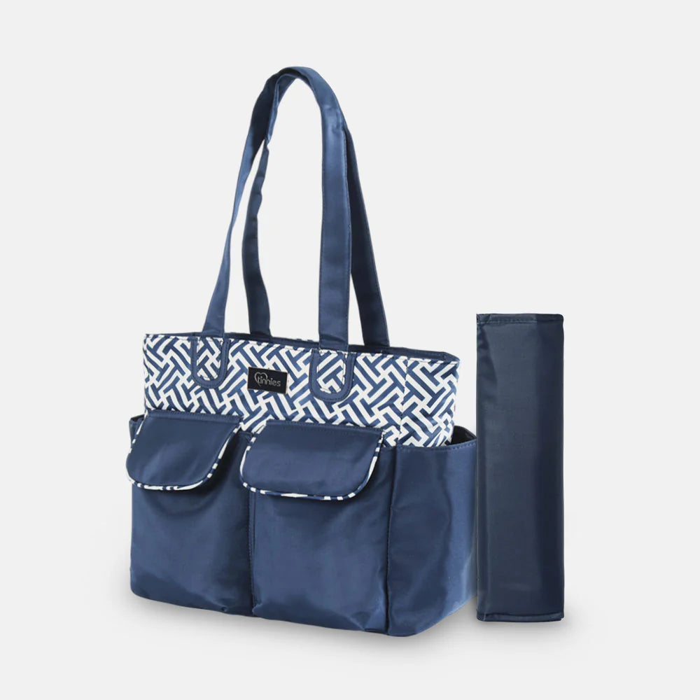 Baby Diaper Bag Navy Blue